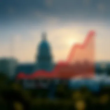 Graph depicting historical home price trends in St. Petersburg