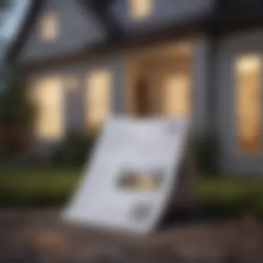 Thorough Property Evaluation Techniques A close-up of a house evaluation report