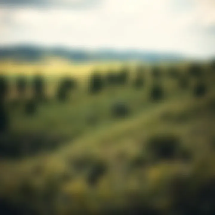 Landscape showcasing prime land for investment