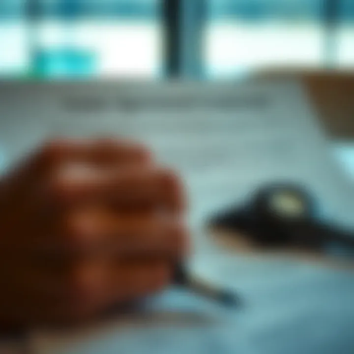 Understanding Lease Agreement Components Detailed examination of a lease agreement document