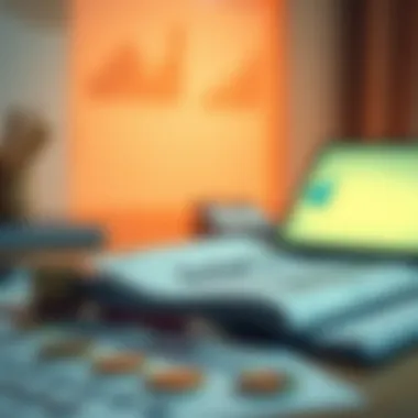 Visual representation of budgeting concepts