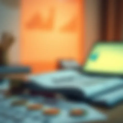 Visual representation of budgeting concepts