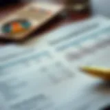 Detailed financial document showcasing assets and liabilities