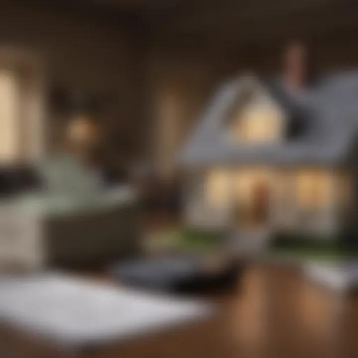 Visual representation of various down payment percentages for home buyers.