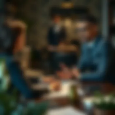 The Art of Negotiation A negotiation meeting between client and agent