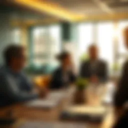 A strategic planning session for a non-profit organization