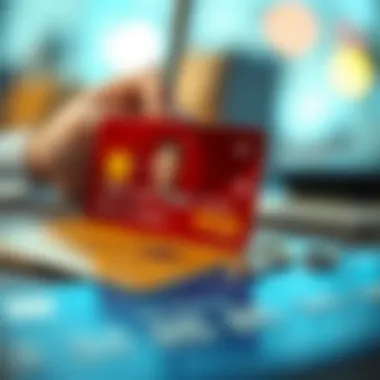 Potential Pitfalls in Credit Card Utilization Artistic representation of potential pitfalls in credit card usage