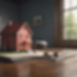 Conceptual illustration of mortgage loan dynamics