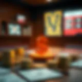 Conceptual illustration of passive income