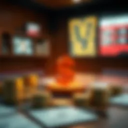 Conceptual illustration of passive income