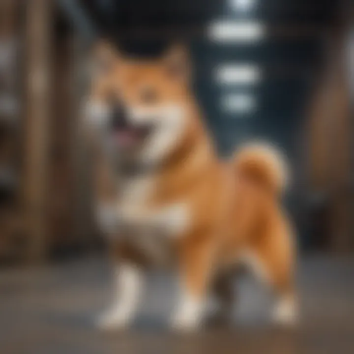 Infographic highlighting the potential risks and rewards of investing in Shiba Inu.