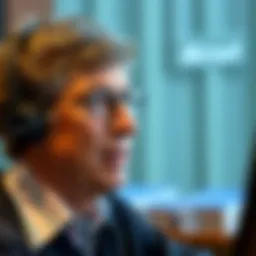 Bill Gates in his early years with Microsoft