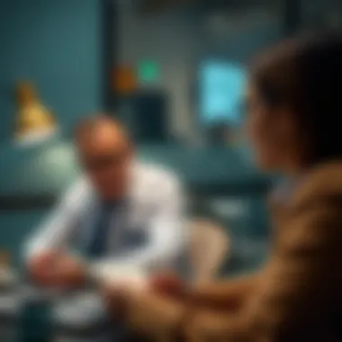 Consulting a Professional for Inheritance Advice A person consulting with a professional advisor about inheritance matters