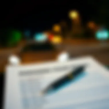 A checklist for car features and needs