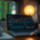 Digital trading journal interface showcasing analytics