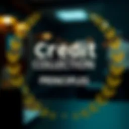 Visual representation of credit collections principles