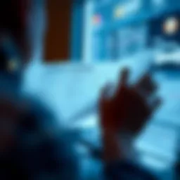 Visual representation of credit report inquiries