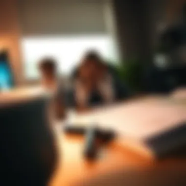 Exploring Loan Options Illustration of various loan options available