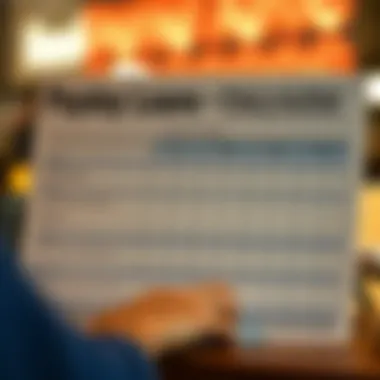 A chart comparing payday loans and peer-to-peer lending alternatives