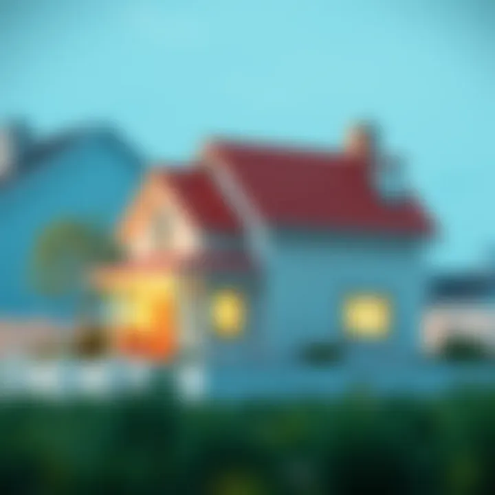 Key Services Offered by Property Managers Illustration of a rental property highlighting key services provided by property managers