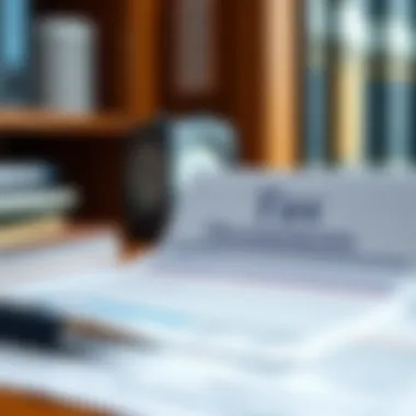 Visual representation of required tax documents