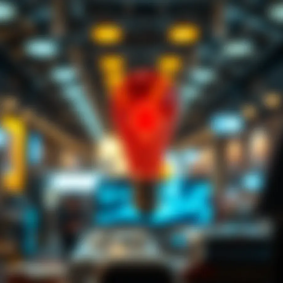 Innovative marketing strategy concept