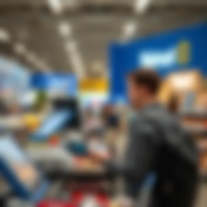 User engaging with Klarna at checkout