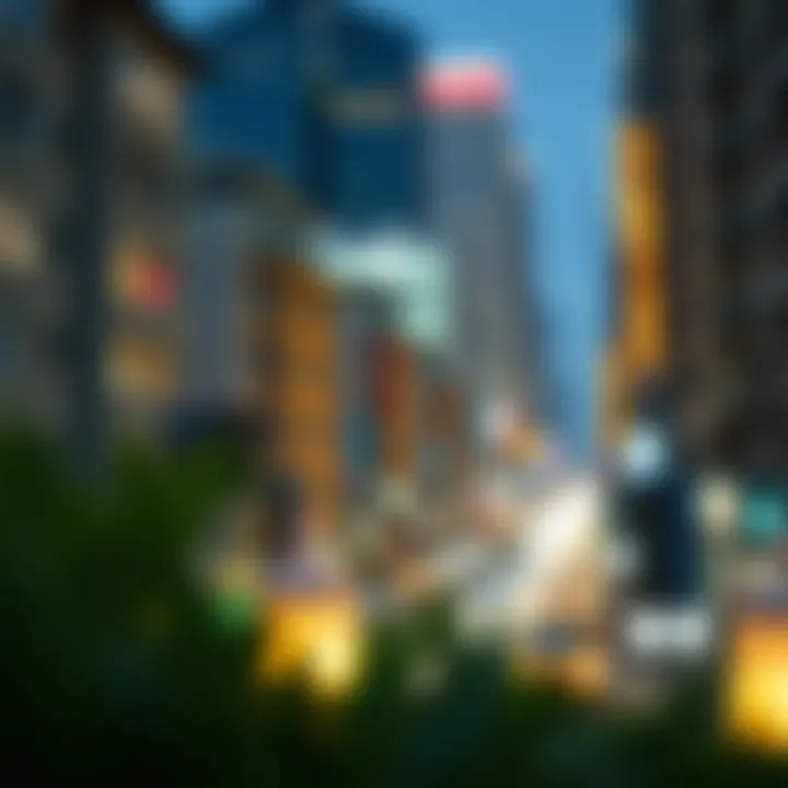 Understanding Urban Market Dynamics Visual of urban market dynamics affecting real estate