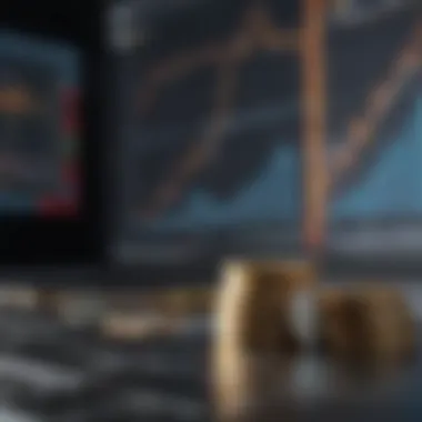 Advanced Analytics for Smart Investing A conceptual image depicting advanced technology and analytics in stock market investments.
