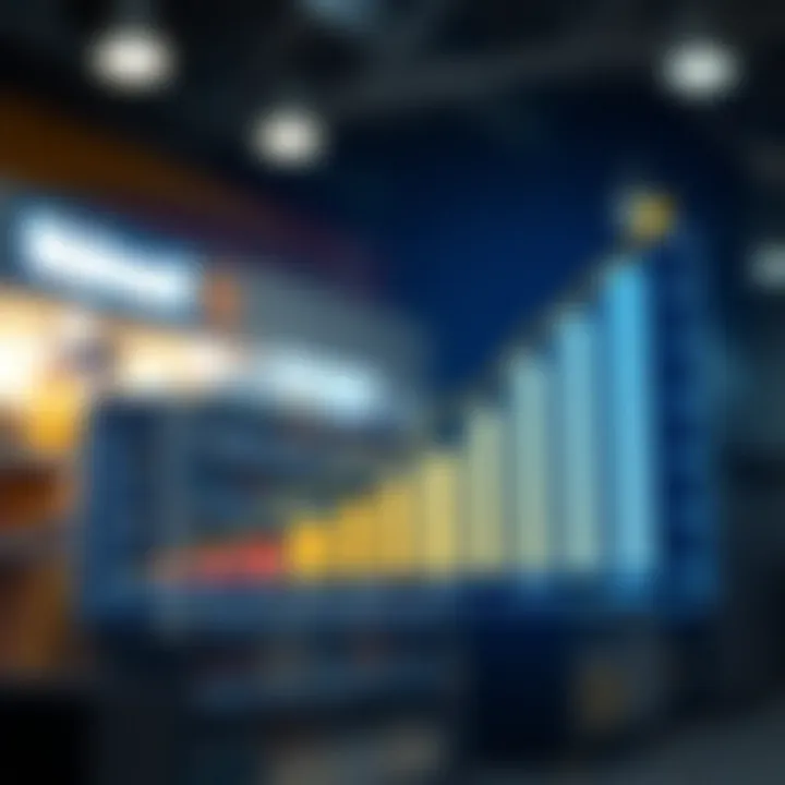 E-commerce Growth Analysis Graph illustrating Walmart's growth trajectory in e-commerce
